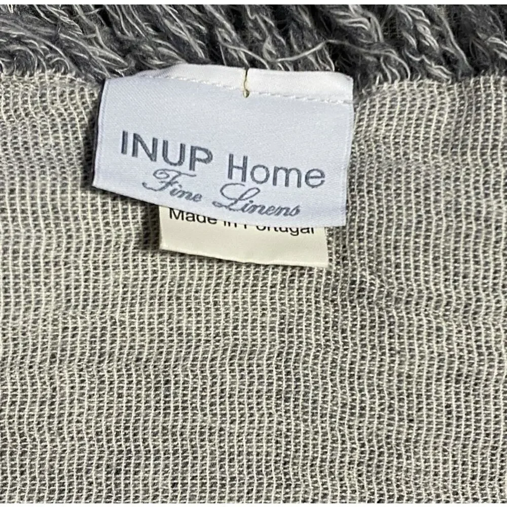 Inup Home Luxury Bedding Gray Throw Approximately 56